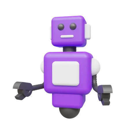 Robô  3D Icon