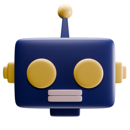 Robô  3D Icon