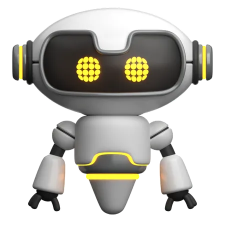 Robô  3D Icon