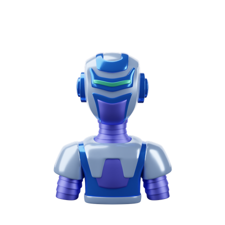 Robô  3D Icon