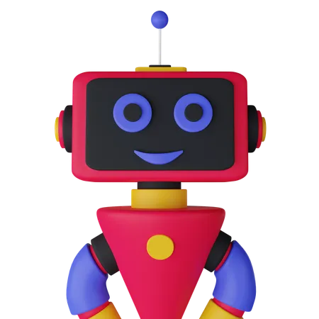 Robô  3D Icon