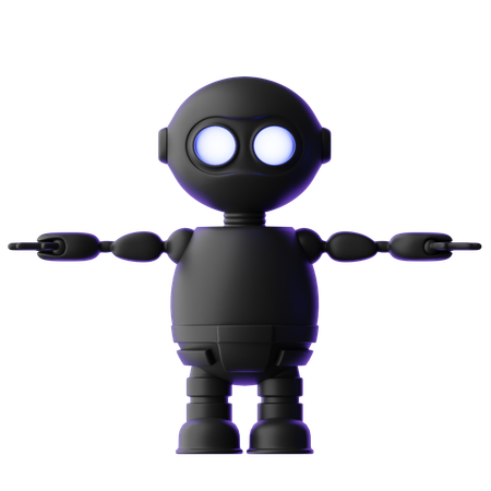 Robô  3D Icon