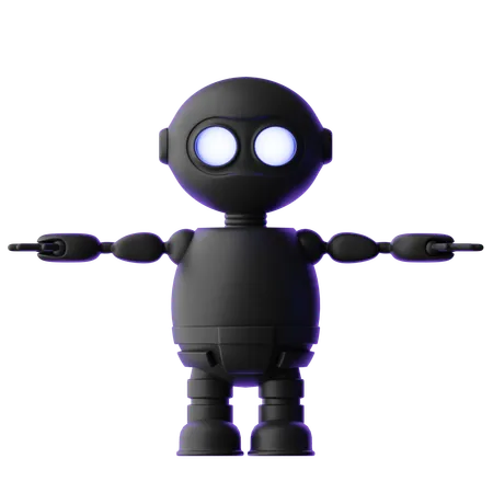 Robô  3D Icon