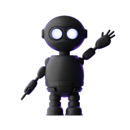 Robô  3D Icon