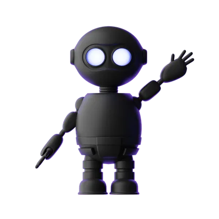 Robô  3D Icon