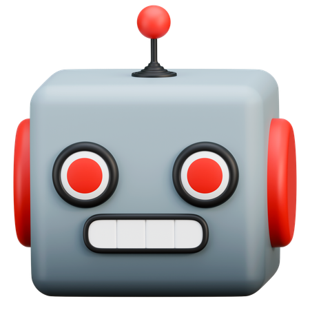 Robô  3D Icon