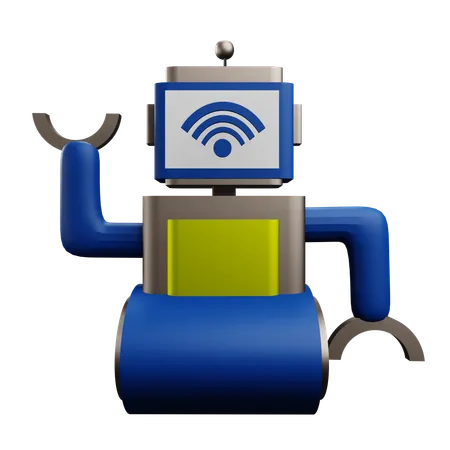 Robô  3D Icon