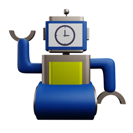 Robô  3D Icon