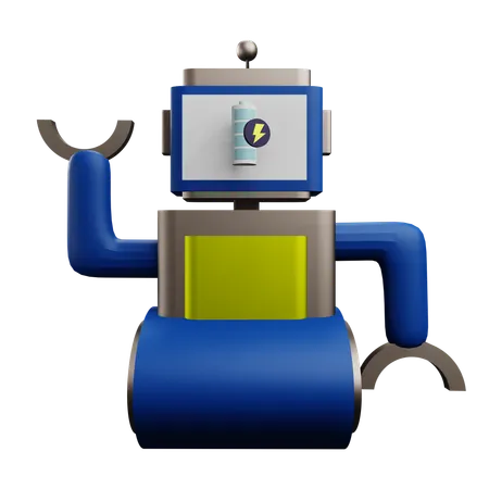 Robô  3D Icon