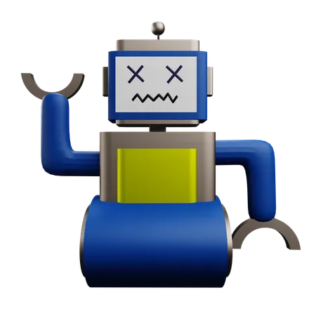 Robô  3D Icon