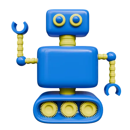 Robô  3D Icon