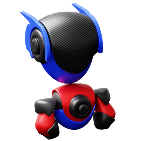 Robô  3D Icon