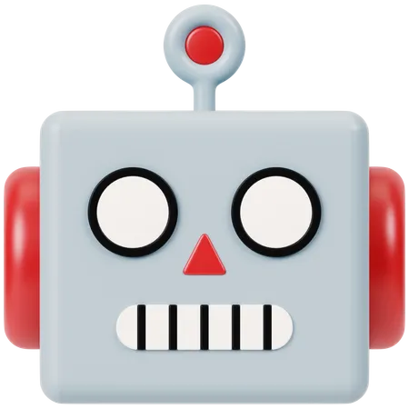 Robô  3D Icon