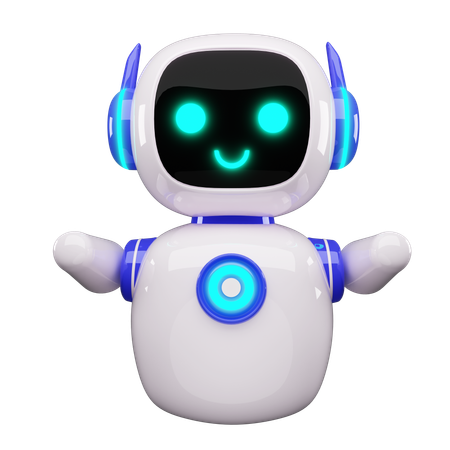 Robô  3D Icon