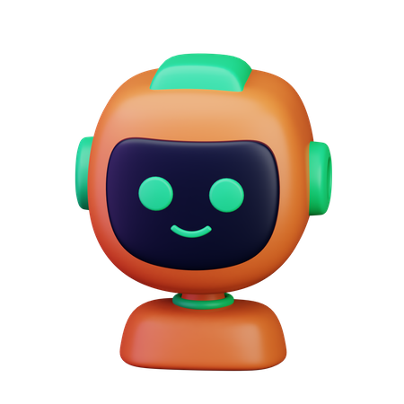 Robô  3D Icon