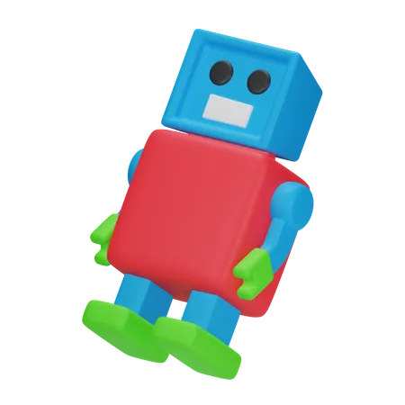 Robô  3D Icon