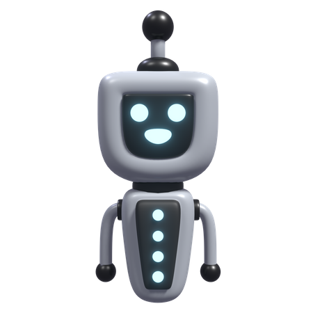 Robô  3D Icon