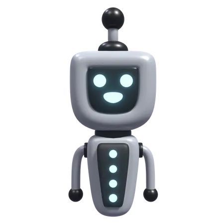 Robô  3D Icon