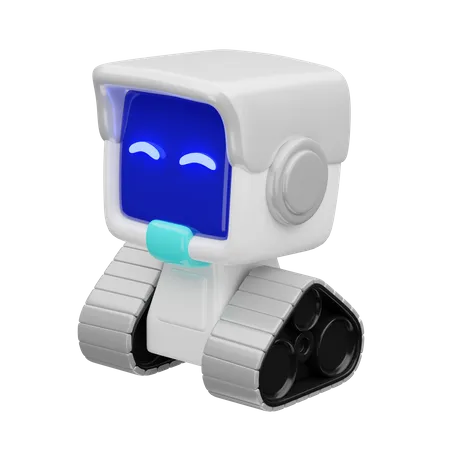 Robô  3D Icon