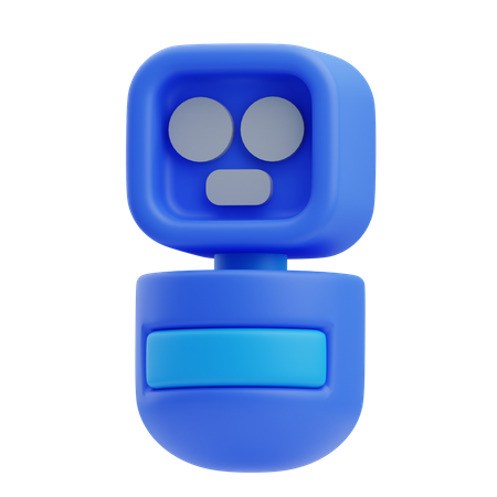 Robô  3D Icon