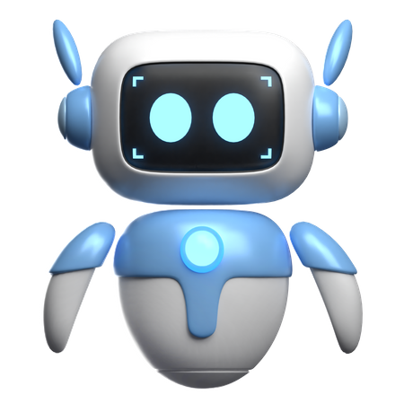 Robô  3D Icon