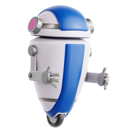 Robô  3D Icon