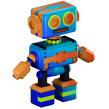 Brinquedo robô  3D Icon