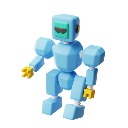 Robô de brinquedo  3D Icon