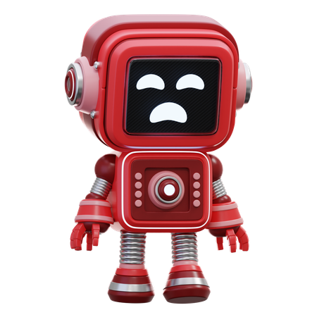 Robô cansado  3D Icon