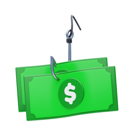 Robo de dinero  3D Icon