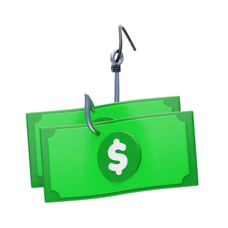 Robo de dinero  3D Icon