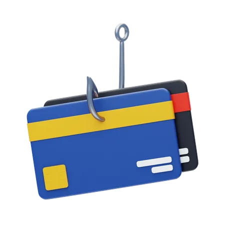 Robo de tarjeta de crédito  3D Icon