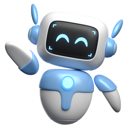 Robô diga oi  3D Icon