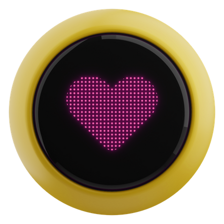 Robô do amor  3D Emoji