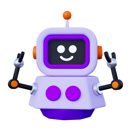 Robô espacial  3D Icon
