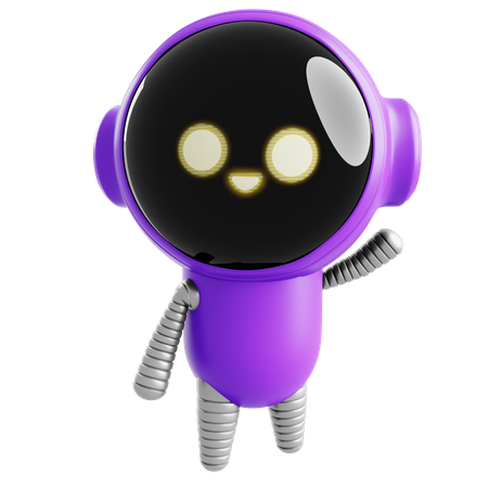 Robô espacial  3D Icon