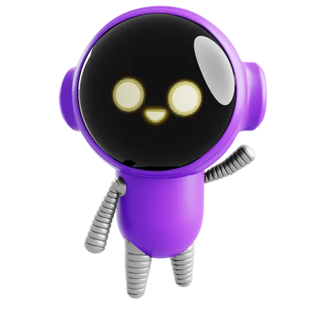 Robô espacial  3D Icon