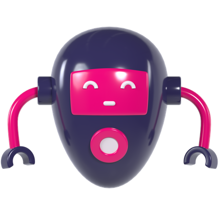 Robô espacial  3D Icon