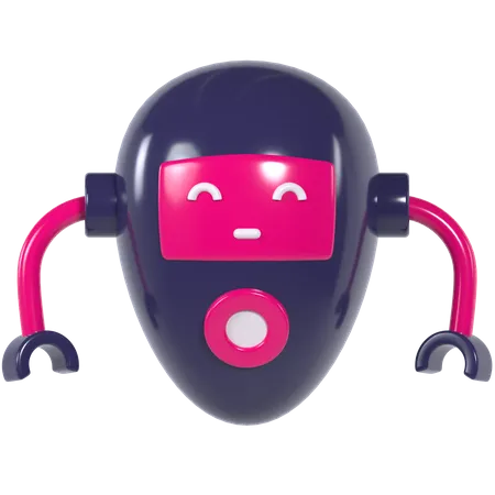 Robô espacial  3D Icon