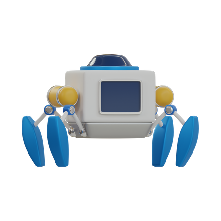 Robô espacial  3D Icon