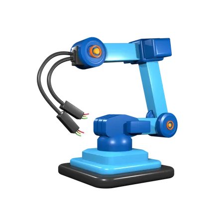 Robô industrial  3D Icon
