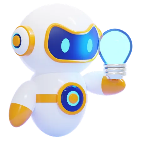 Robô inovador  3D Icon