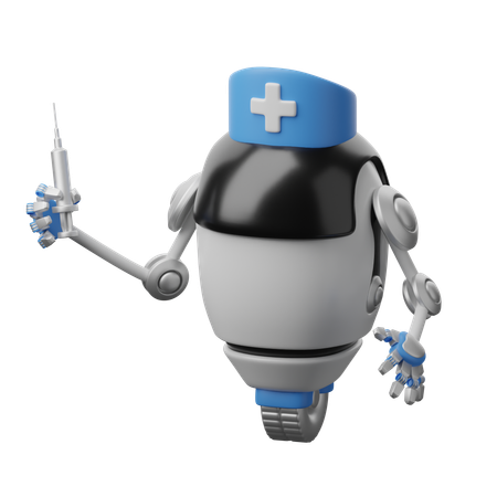 Robô médico  3D Icon