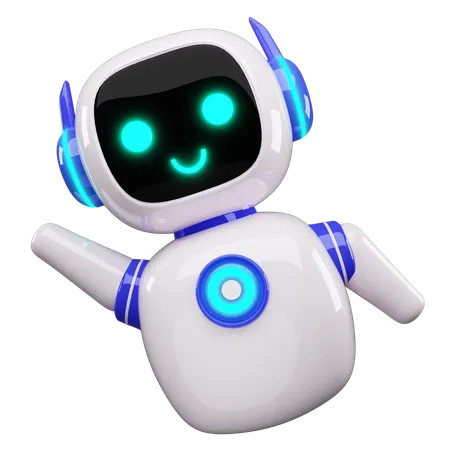 Robô oi  3D Icon