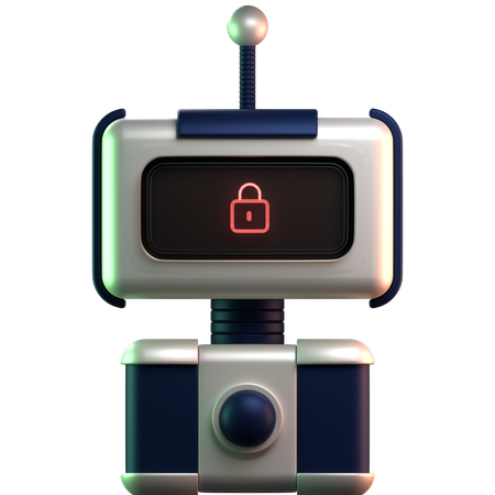 ロボット  3D Illustration