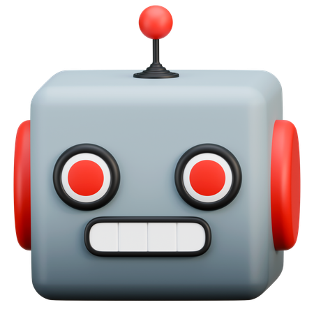 Robot  3D Icon