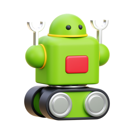 Robot  3D Icon