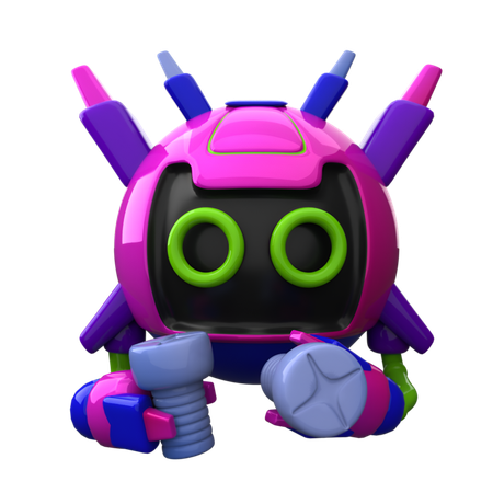 Robot  3D Icon