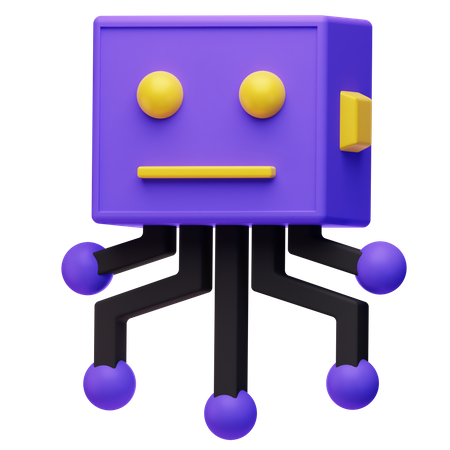 Robot  3D Icon