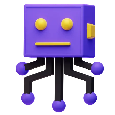 Robot  3D Icon